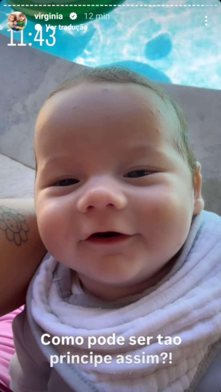 Filho de Virginia Fonseca, Jos&eacute; Leonardo