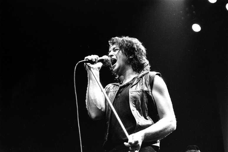 Ian Gillan com o Deep Purple em 1984 