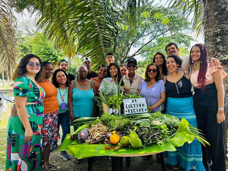 Primeira turma do curso Cultiva Recife, que mudou a vida de várias pessoas em situação de vulnerabilidade.