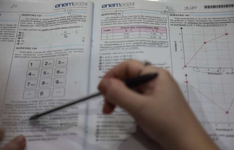 Exame Nacional do Ensino Médio (Enem).