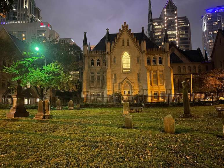 Cemitério em Charlotte 