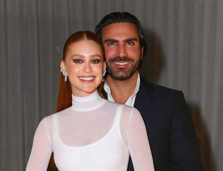 Marina Ruy Barbosa e Abdul Fares (Manuela Scarpa/Brazil News)