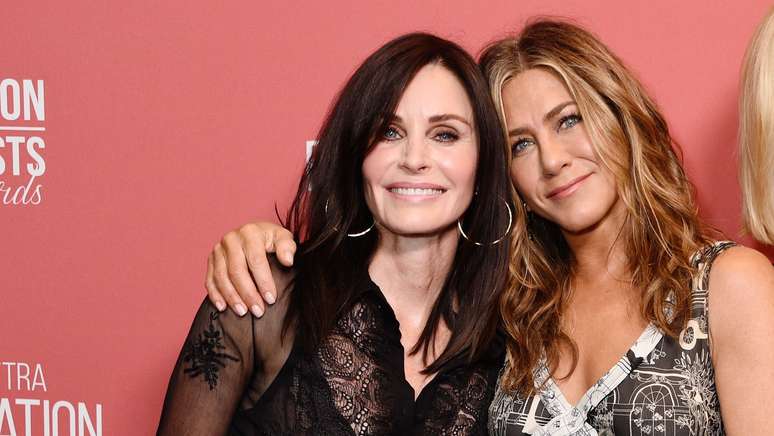 Courteney Cox e Jennifer Aniston