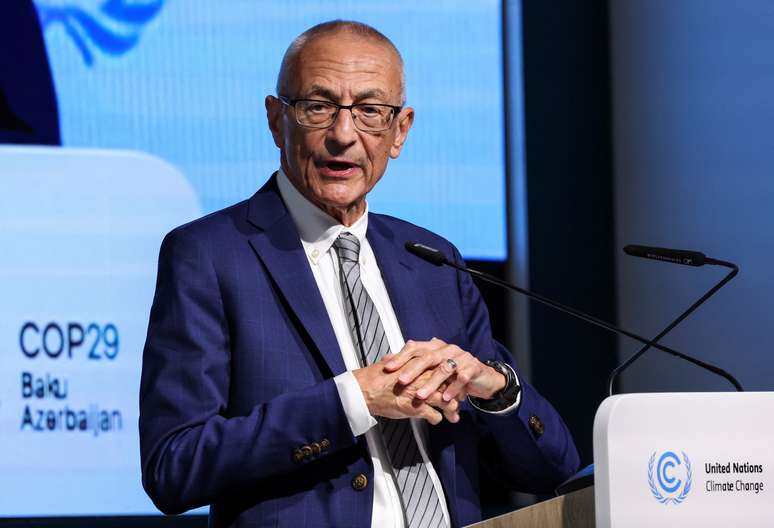 John Podesta, enviado dos EUA &agrave; C&uacute;pula do Clima