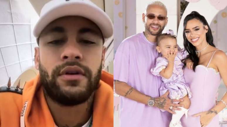 Neymar solta o verbo após suposta ausência da irmã na festa de Mavie