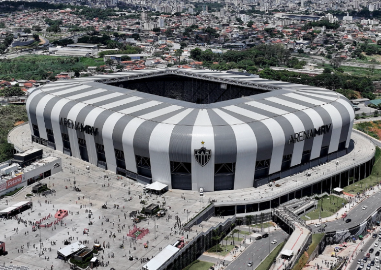 Arena MRV, do Atlético-MG, em Belo Horizonte (MG)