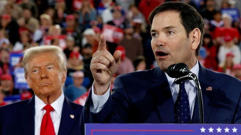 Rubio participou da campanha eleitoral de Trump neste ano