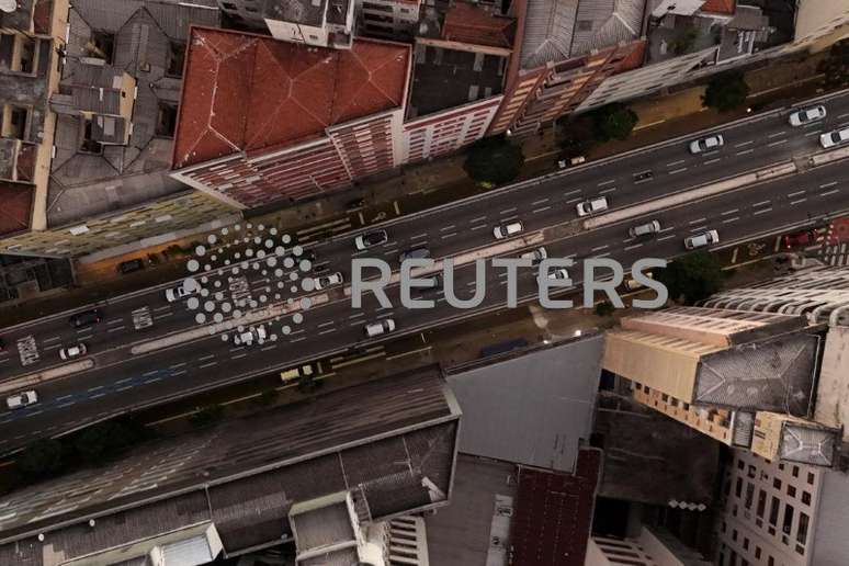 Vista do Minhocão em São Paulo
11/11/2024. REUTERS/Amanda Perobelli