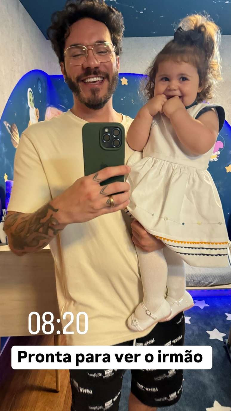 Lua wears a special look to meet her brother Ravi - Instagram Lua wears a special look to meet her brother Ravi - Instagram