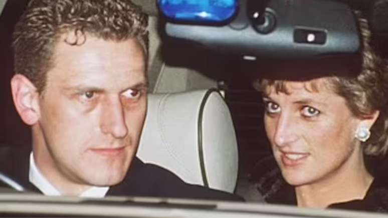 Steve Davies e Princesa Diana