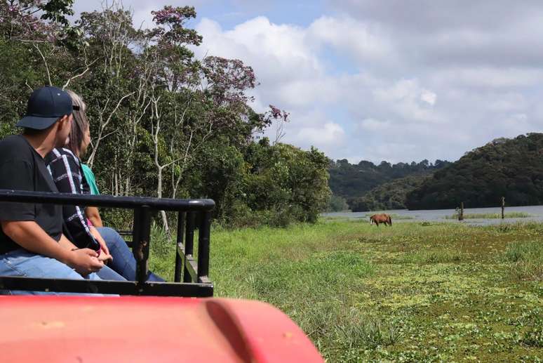 Tour de trator em Parelheiros 