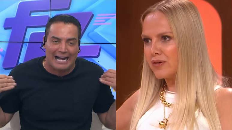 Leo Dias falou sobre uma conversa que recebeu com Eliana após brigar com Cariúcha