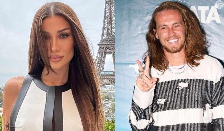 Bianca Andrade e Vitor Kley foram vistos em show. Será que vem novo casal por aí?.