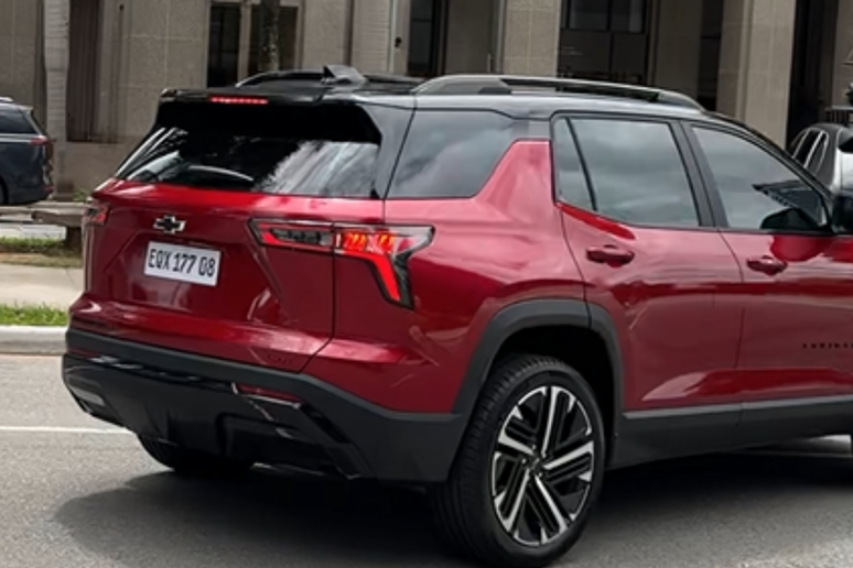 Chevrolet Equinox flagrado em São Paulo