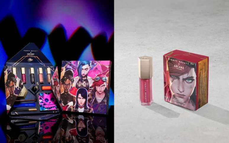 Fenty Beauty, de Rihanna, lança linha de maquiagens inspiradas nas personagens de Arcane