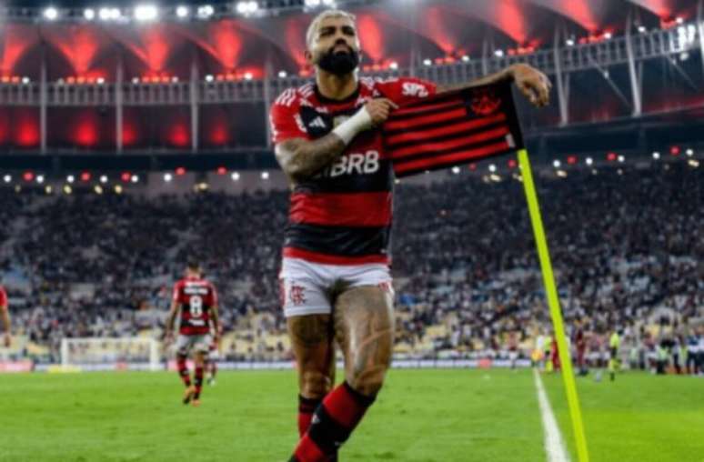 Marcelo Cortes/Flamengo - Legenda: Gabigol se declara ao Flamengo