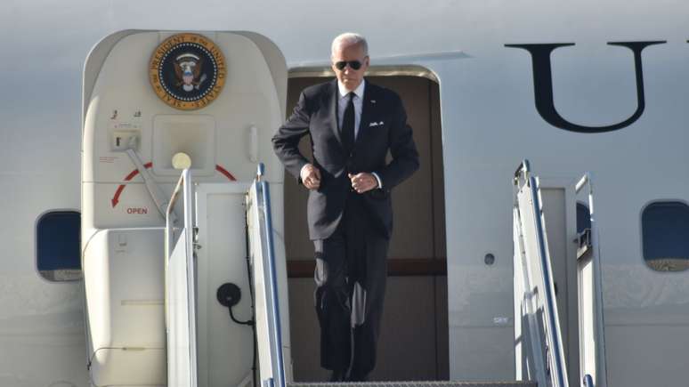 Joe Biden terá água própria durante sua estadia no Brasil para o G20