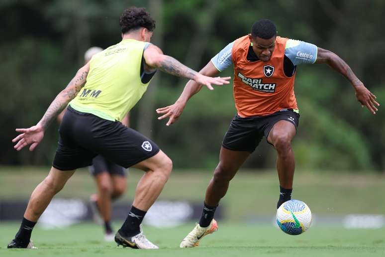 Treino Botafogo nesta quinta-feira 