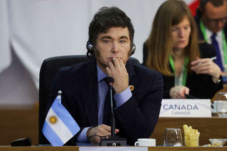 Javier Milei, presidente da Argentina 