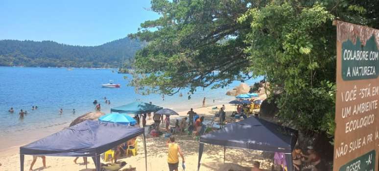 Praia do Lamberto, em Ubatuba: duplicação vai facilitar o acesso de turistas.