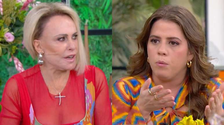 Ana Maria Braga e Tati Machado no Mais Você