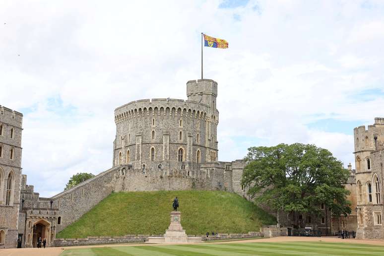 Vista do Castelo de Windsor 10/7/2023