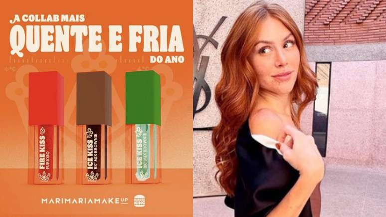 A nova coleção de glosses e a empresária Mari Maria