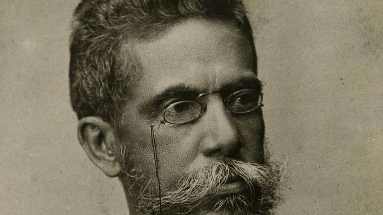 Retrato de Machado de Assis quando ele tinha 57 anos