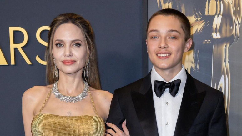 Angelina Jolie e Knox