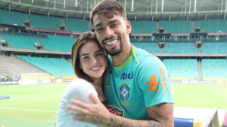 Duda Fournier e Lucas Paquetá