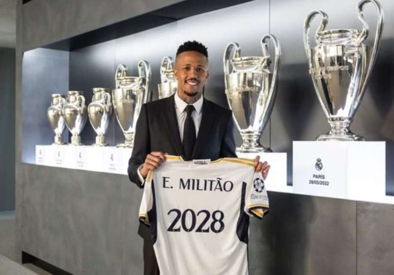 Antes da lesão, Eder Militão era uma das posições mais importantes na defesa do Real Madrid ao lado de Rudiger.