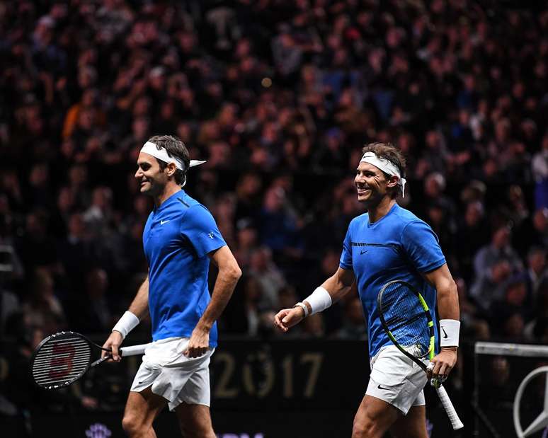 Nadal e Federer na Laver Cup 2017