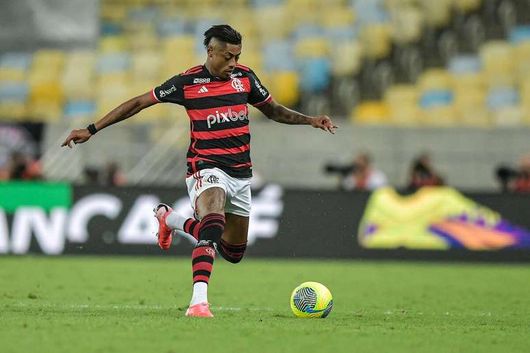 Bruno Henrique (Flamengo) durante jogo contra o Corinthians, no dia 02.10.2024 