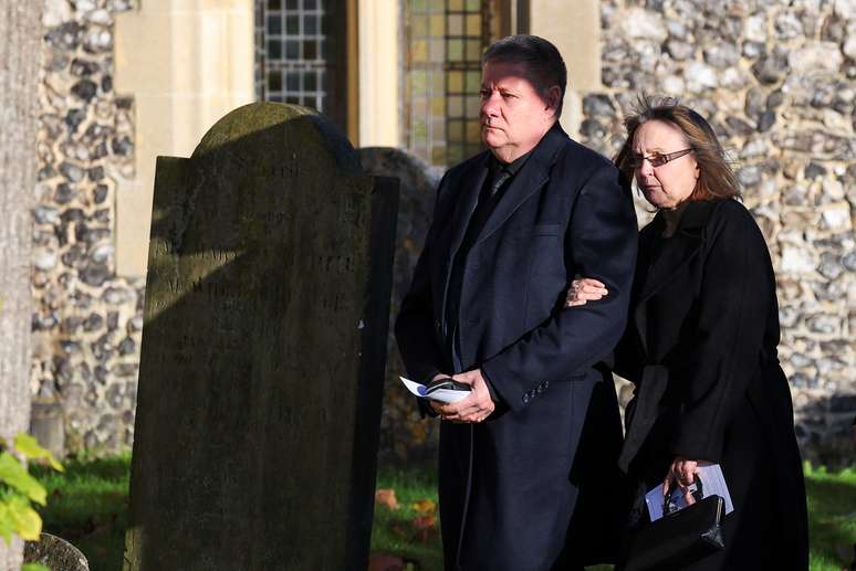 Liam Payne: funeral brings together former One Direction bandmates, girlfriend and son
