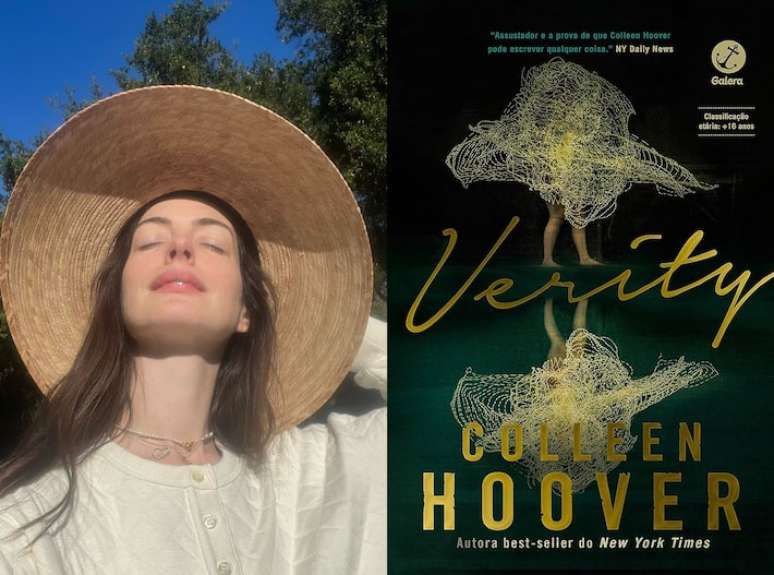 Anne Hathaway irá estrelar adaptação de 'Verity', livro best seller de Colleen Hoover.