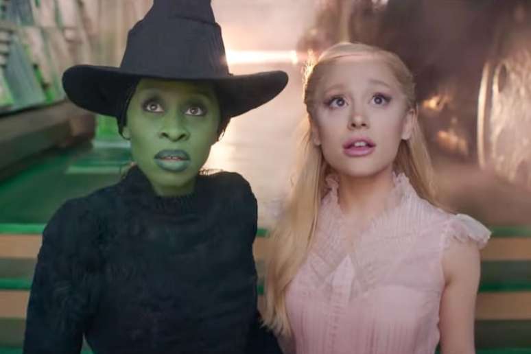 Cynthia Erivo e Ariana Grande brilham em 'Wicked'