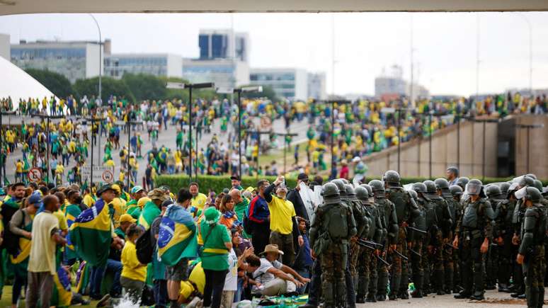 Inquérito sobre os atos antidemocráticos do 8 de janeiro de 2023 está sendo finalizado pela PF