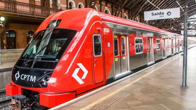 Trem da linha 11, da Companhia Paulista de Trens Metropolitanos (CPTM)