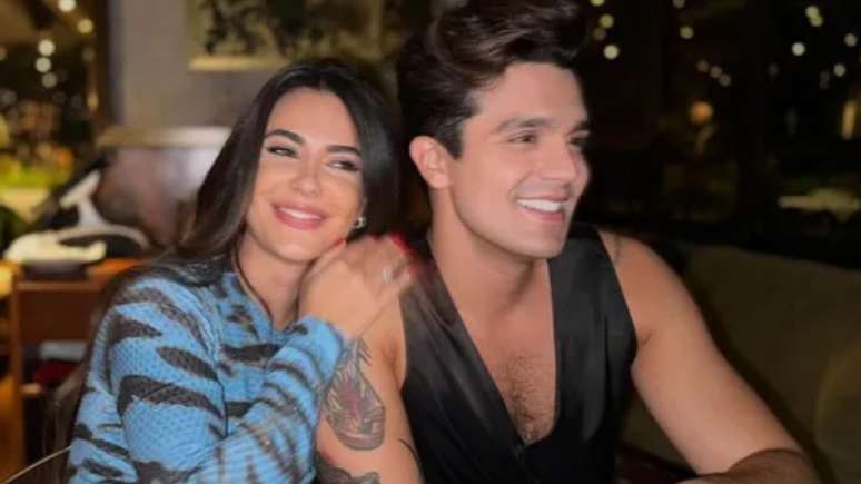 Jade Magalhães e Luan Santana