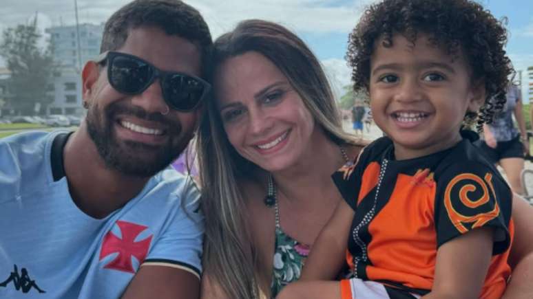 Guilherme Militão, Viviane Araujo e Joaquim