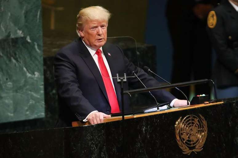 Donald Trump acredita que os EUA podem perder poder se ratificarem um tratado da ONU