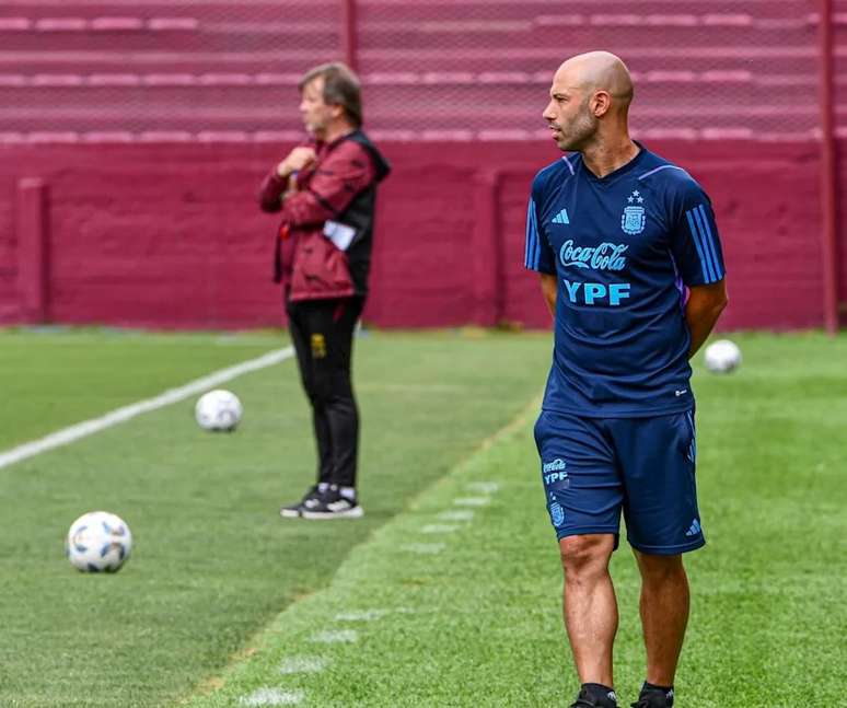 Únicos trabalhos de Mascherano como técnico foram em seleções de base da Argentina – Divulgação/AFA