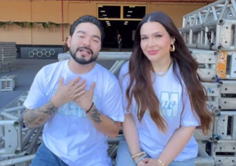 Yudi Tamashiro e Mila Braga