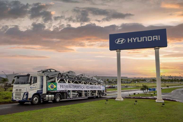 Hyundai HB20 vendido na Argentina