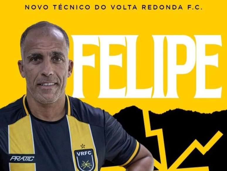 Felipe anunciado pelo Volta Redonda –