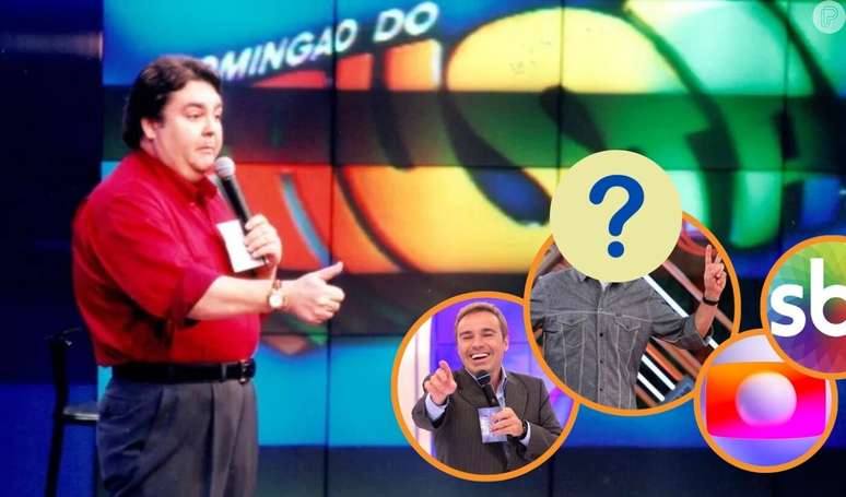 Poucos lembram, mas Globo fez Faustão dividir o 'Domingão' com jornalista no auge da guerra de audiência com Gugu.