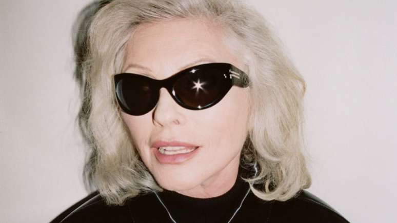 Debbie Harry, 79, ganhou destaque como vocalista e líder da banda de rock Blondie