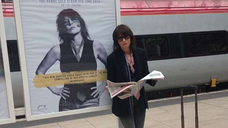 Chrissy Hynde é a vocalista da banda de rock The Pretenders