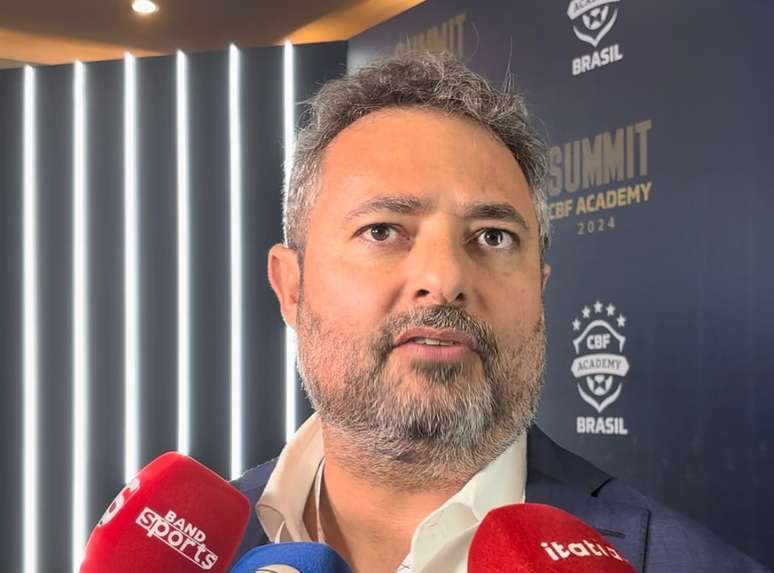 Alexandre Mattos, CEO do Cruzeiro, participa do Summit CBF Academy