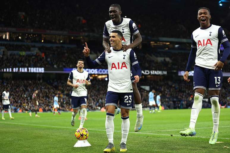 Tottenham deu show de bola no Manchester City –